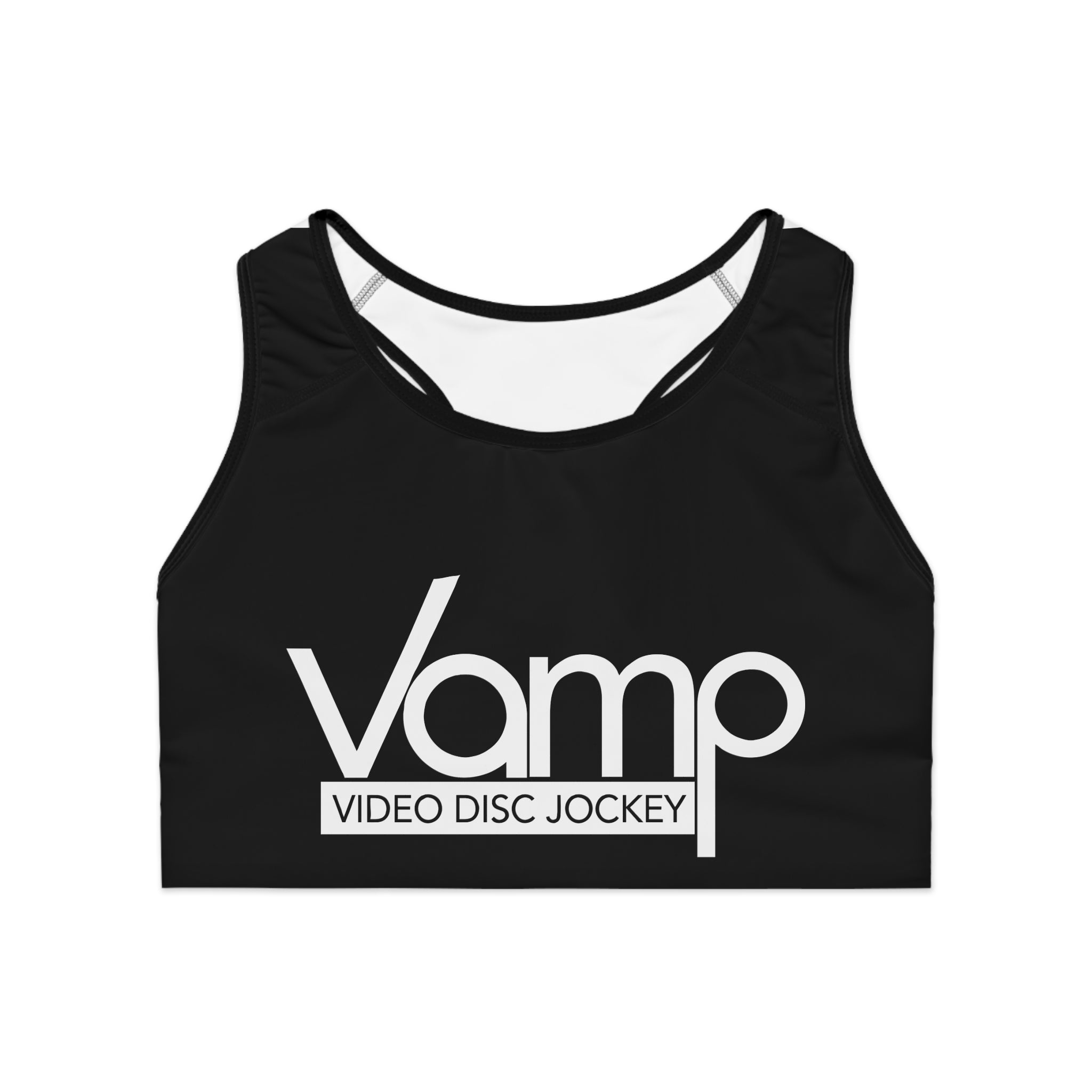 "DJ VAMP" 🎧Signature Sports Bra – Built for the Beat, Styled for the Street